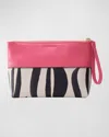 Dries Van Noten Rosa Carnivora Pochette Pouch In Rosa Carnivora  Pink