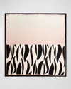 Dries Van Noten Rosa Carnivora Silk Foulard In 3 Rosa Carnivora