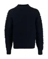 Dries Van Noten Mello Crewneck Jumper In Black