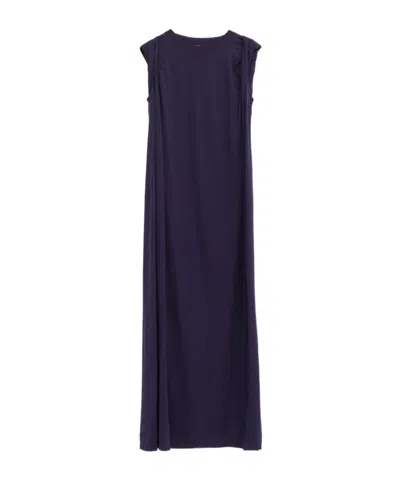 Dries Van Noten Round Neck Sleeveless Dress In Multi