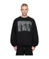 Dries Van Noten Men Sweatshirt With Print In Black