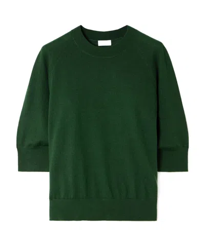 Dries Van Noten Round Neck Sweater In Green