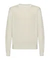 Dries Van Noten Long-sleeved Sweater In Nude