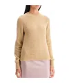 Dries Van Noten Texas Wool Blend Sweater In Peach In Nude