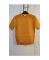 Dries Van Noten Round-necked T-shirt In Orange