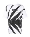 Dries Van Noten Men Logo Print T-shirt In White