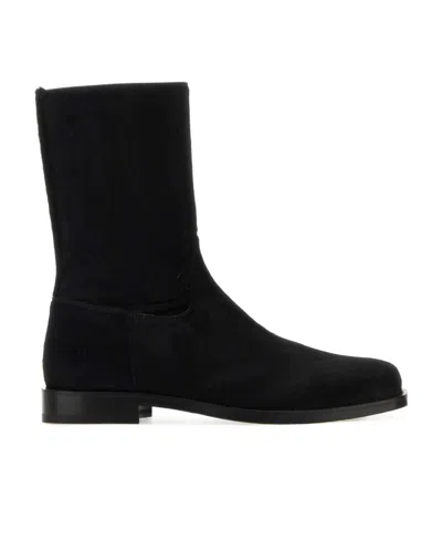 DRIES VAN NOTEN DRIES VAN NOTEN ROUND-TOE ANKLE BOOTS