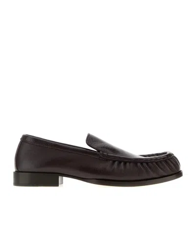 Dries Van Noten Round-toe Loafers In Black