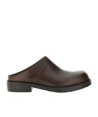 DRIES VAN NOTEN ROUND-TOE MULES