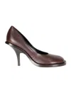 Dries Van Noten Round-toe Slip-on Pumps In Brown