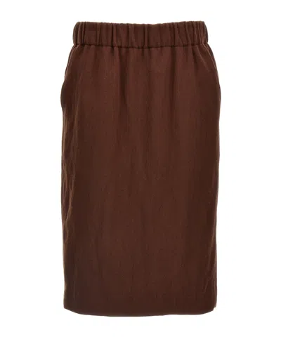DRIES VAN NOTEN DRIES VAN NOTEN SAFYA ELASTICATED WAIST SKIRT