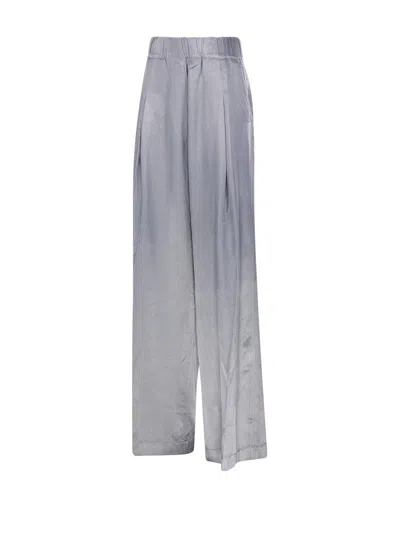 Dries Van Noten Salmon Cupro Blend Pila Wide-leg Pant