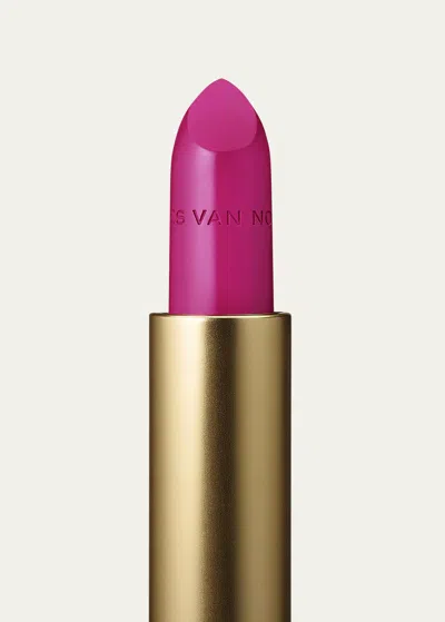 Dries Van Noten Satin Lipstick Refill In 36 Neon Pink