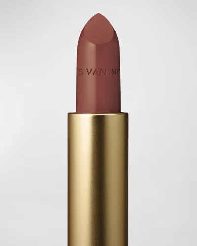 Dries Van Noten Satin Lipstick Refill In 90 Ottoman Brown
