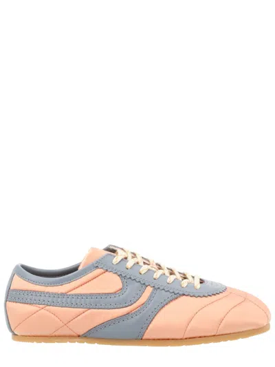 Dries Van Noten Satin Sneaker In Black