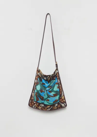 Dries Van Noten Scarf Bag, Small In Brown