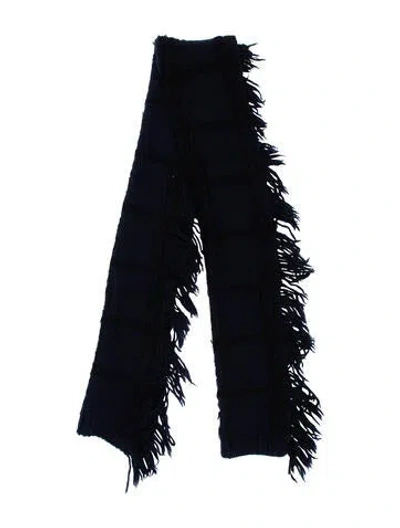 Pre-owned Dries Van Noten Scarf In Blue