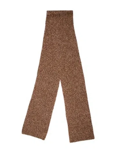 Pre-owned Dries Van Noten Scarf In Brown