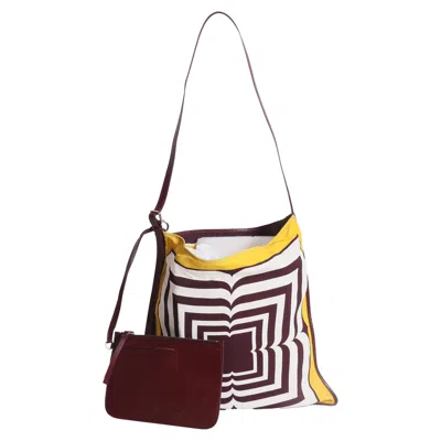 Dries Van Noten Scarf Patterned Shoulder Bag In Multicolor Viscose