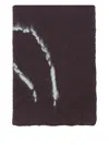 Dries Van Noten Rectangular Brown Scarf With Embroidery In Burgundy