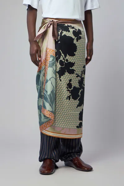 Dries Van Noten Scarfys Long 3013 In Multi