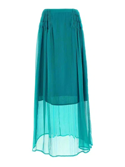 Dries Van Noten Scarlett' Skirt In Green