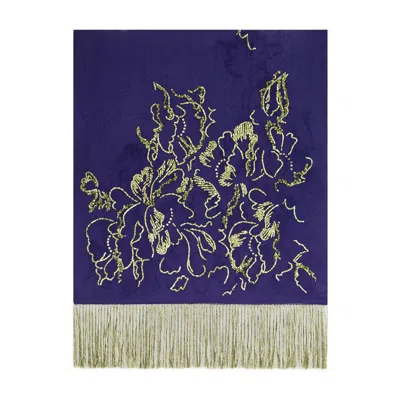 Dries Van Noten Scarves In Purple/yellow