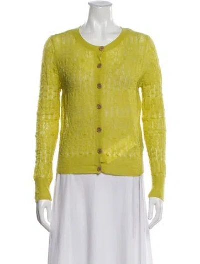 Pre-owned Dries Van Noten Scoop Neck Sweater In Multi