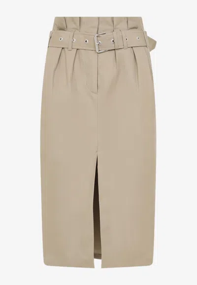 DRIES VAN NOTEN SEACHES MIDI SKIRT