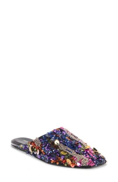 Dries Van Noten Shoe 00300-ws261-125 W. L.shoes Emb Q.0856 In Multi