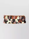Dries Van Noten Sequin Embellished Gilbert Choker Necklace In Brown