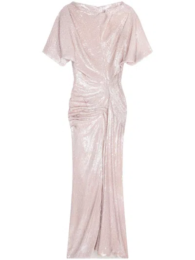 DRIES VAN NOTEN SEQUIN-EMBELLISHED MAXI DRESS