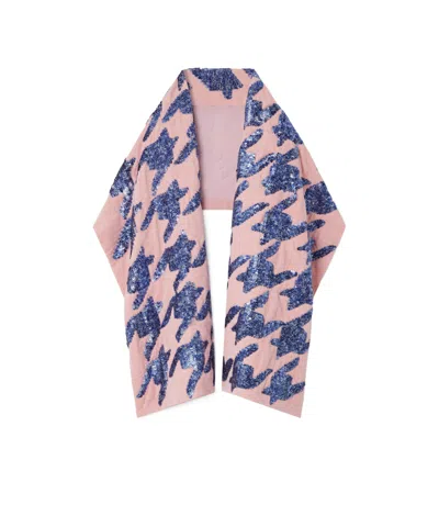 Dries Van Noten Sequined Scarf In Multi