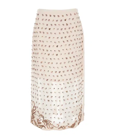 DRIES VAN NOTEN SEQUINED SKIRT