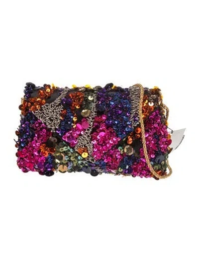 Pre-owned Dries Van Noten Sequins Minaudière In Multi
