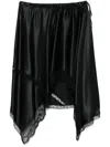 Dries Van Noten Shake Asymetric Skirt By