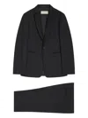 Dries Van Noten Shawl-lapel Tuxedo Suit In Black