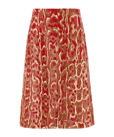 DRIES VAN NOTEN DRIES VAN NOTEN SEQUIN EMBELLISHED MIDI SKIRT