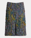 Dries Van Noten Shera Embellished Midi Skirt
