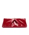 Dries Van Noten Large Clutch Bag In Painted Leather