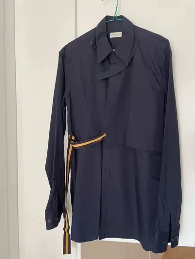Pre-owned Dries Van Noten Shirt In Blue