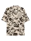 Dries Van Noten Carltone Printed Short-sleeved Shirt In Black