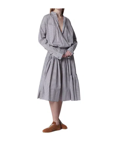 Dries Van Noten Shirt Dress In Purple