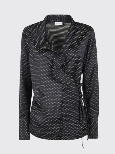 DRIES VAN NOTEN SHIRT DRIES VAN NOTEN WOMAN COLOR BLACK,H67296002