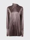 Dries Van Noten Tie-neck Blouse In Brown