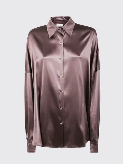 Dries Van Noten Shirt  Woman Color Brown In Purple