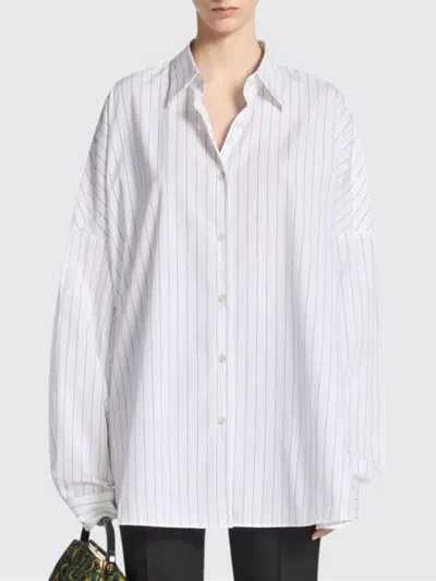 Dries Van Noten Shirt  Woman Color Navy In White