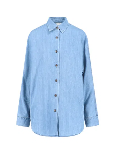 Dries Van Noten Shirt In Light Blue