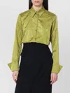 Dries Van Noten Shirt With Baroque Paisley Pattern In Green