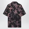 Dries Van Noten Floral Pattern Shirt With Chest Pockets And Short Sleeves